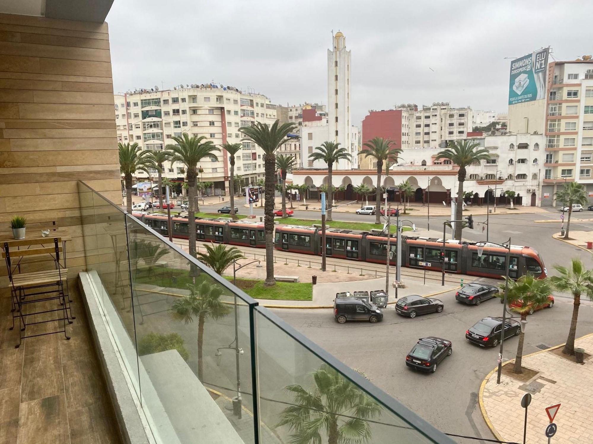 Luxueux Appartement Avec Vue Panoramique, Proche De La Gare Welcome Stay 卡萨布兰卡 外观 照片